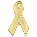 Gold Ribbon Pin